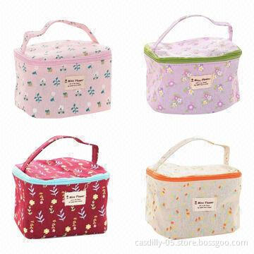 Polyester Cosmetic Case, Measures 12 x 10.5 x 9.5cm